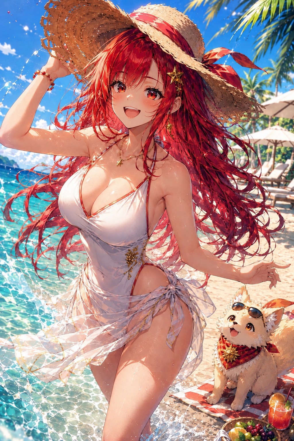 南国リゾートで過ごす、まぶしい夏の一日☀️🏖