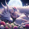 白龍と眠る少女 2枚目