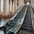 エスカレーターのある教会 2枚目