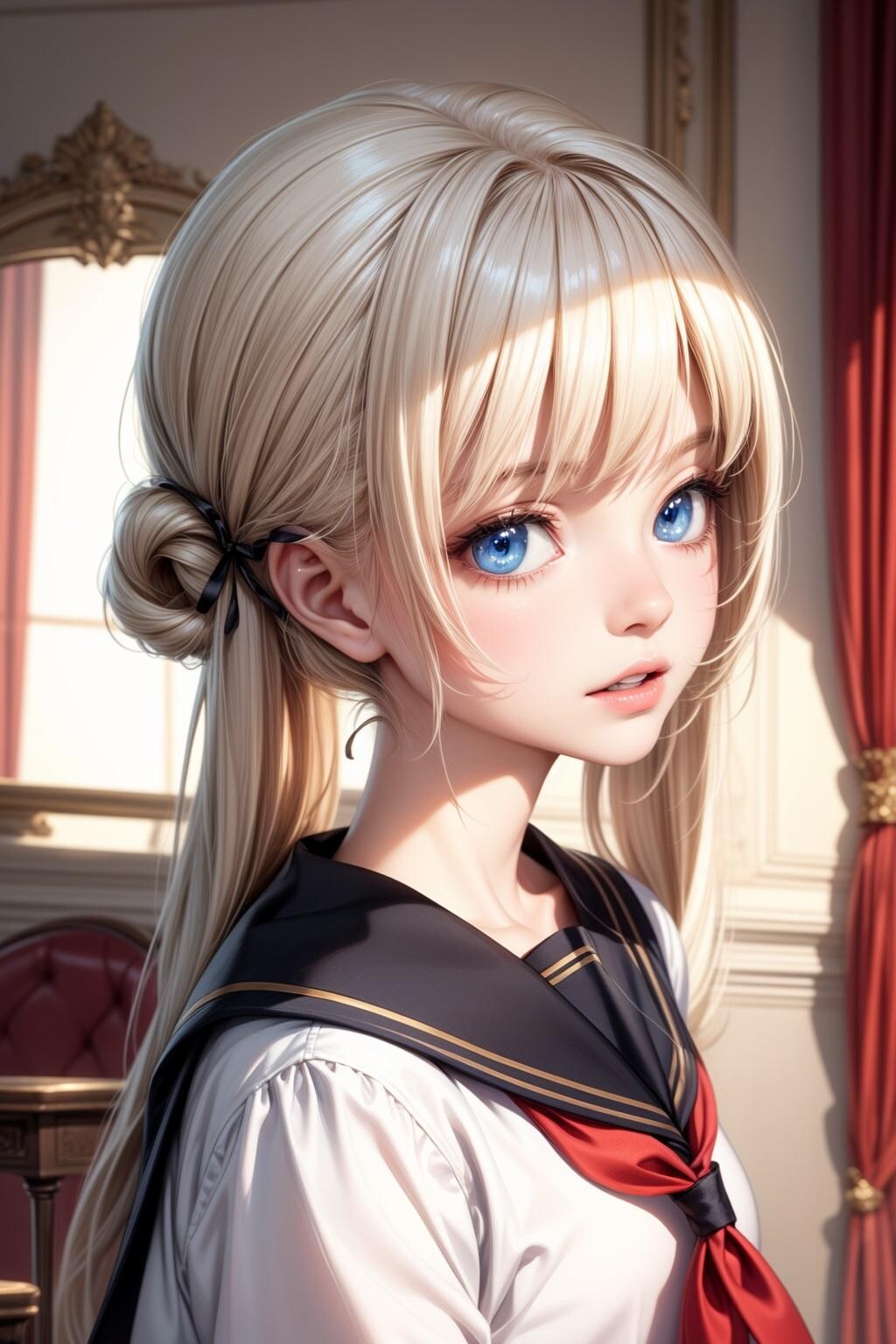 新しいテクニック　二次から起す　３次風のそっくりキャラがつくれるかも　しれない