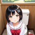 イベントは終わったけど【妖怪の花子さん】（ WC） 5枚目