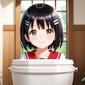 イベントは終わったけど【妖怪の花子さん】（ WC） 4枚目