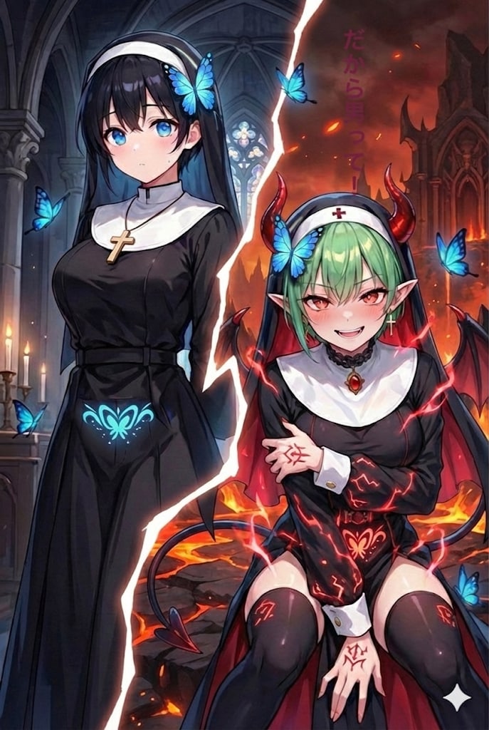 淫魔化！人間擬態サキュバスシスターの清鹿ちゃん！