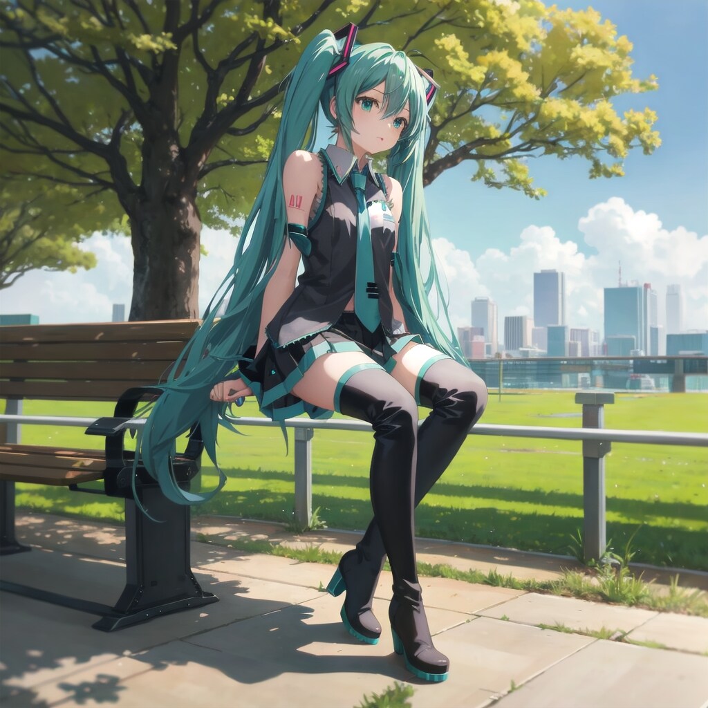 V4B 初音ミク | の人気AIイラスト・グラビア