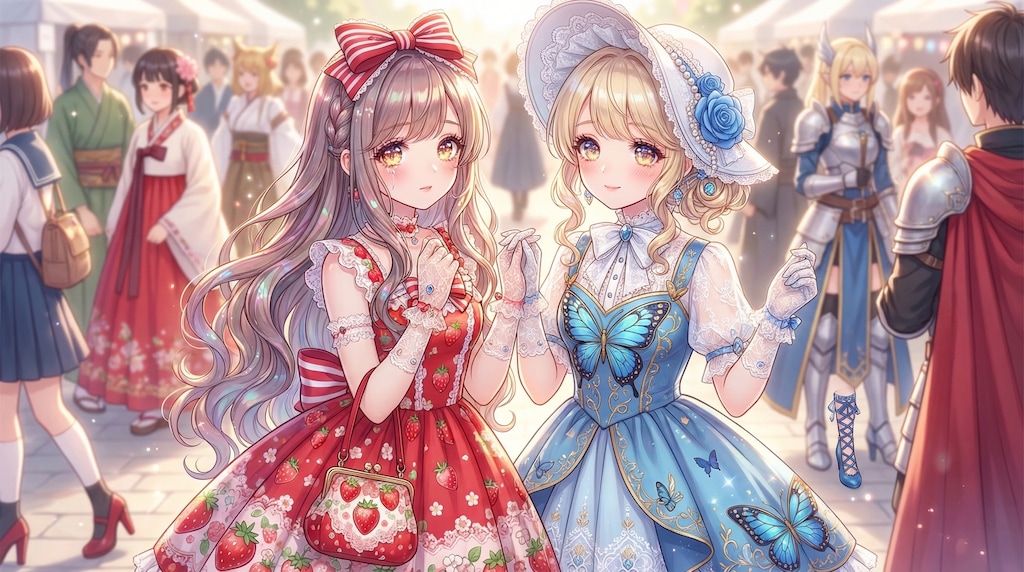 華やかな乙女の集い