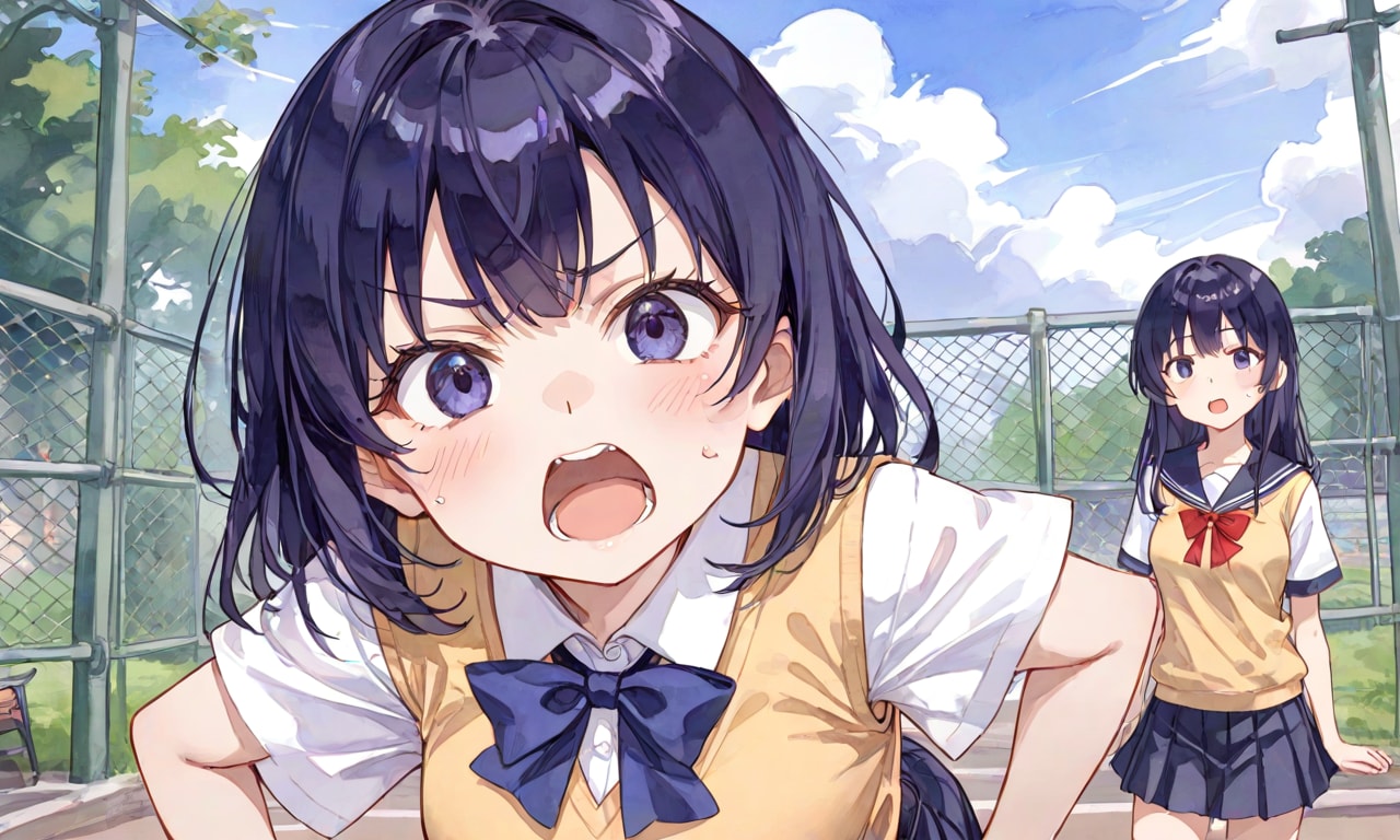 怒りの女子高生 | の人気AIイラスト・グラビア