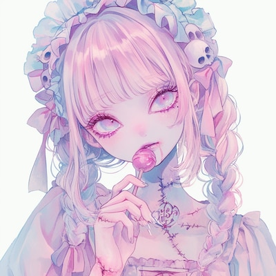 pastel zombie