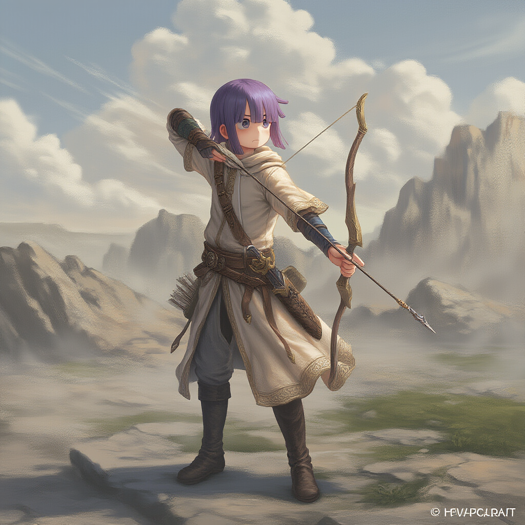 V4フル版　メイドラ　翔太君　RPG　ジョブ　弓使い