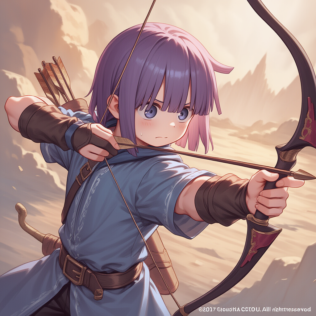 V4フル版　メイドラ　翔太君　RPG　ジョブ　弓使い