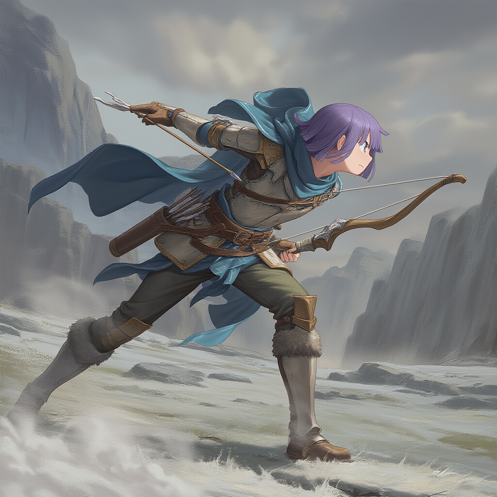 V4フル版　メイドラ　翔太君　RPG　ジョブ　弓使い