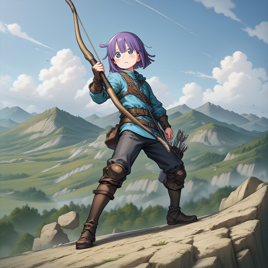 V4フル版　メイドラ　翔太君　RPG　ジョブ　弓使い