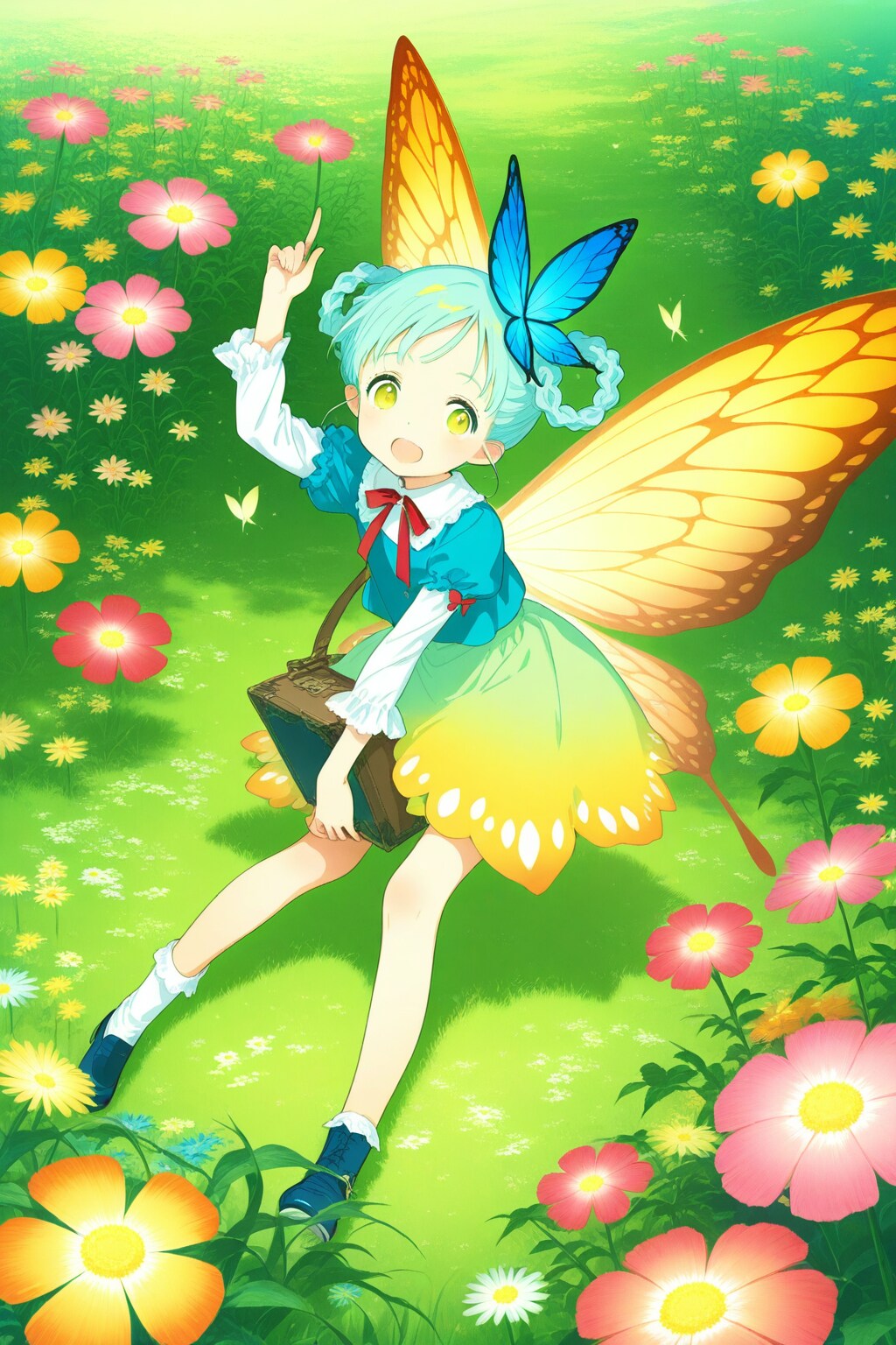 蝶の妖精 | の人気AIイラスト・グラビア