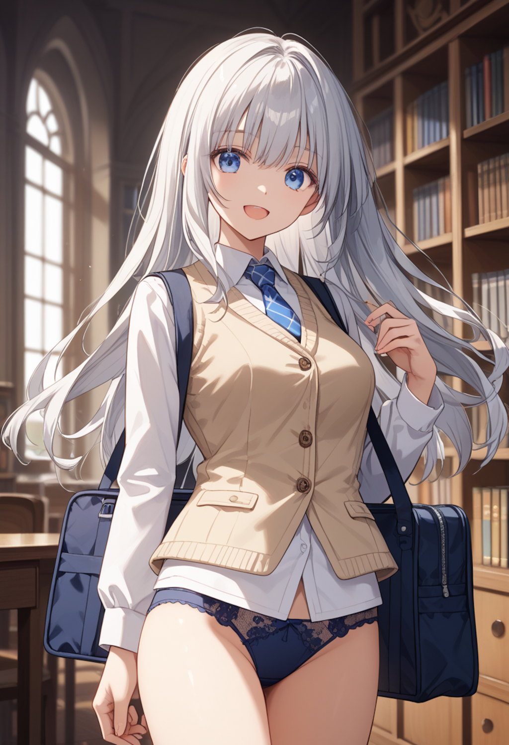 パンツを見せるのが校則です(後輩もいるよ) 裏GPU学園企画 Girls' Panty Uniform Academy