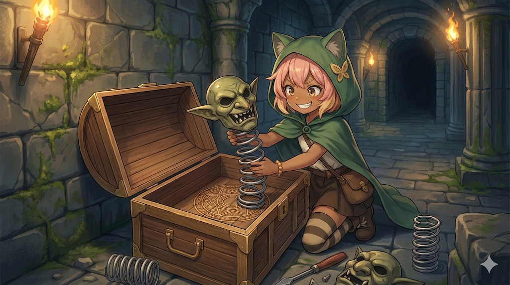 ミナ・フォレリスと宝箱