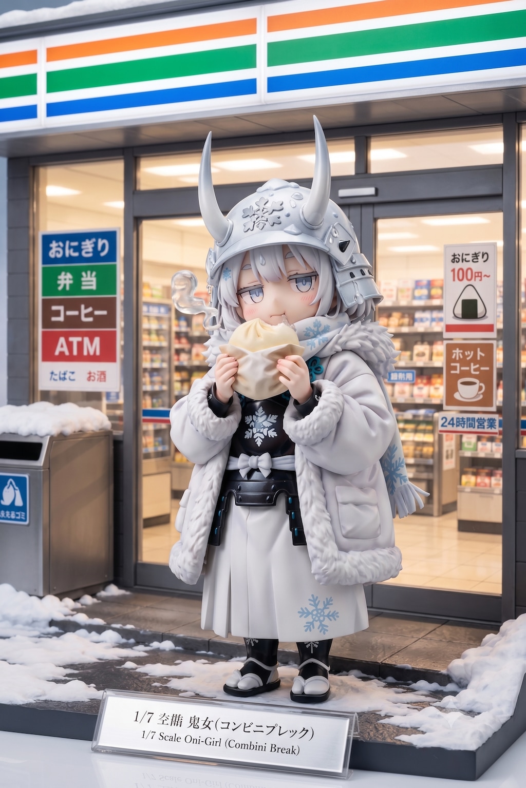 何故呼び出されたかわかってないけどとりあえず冬の味覚を満喫する冬将軍