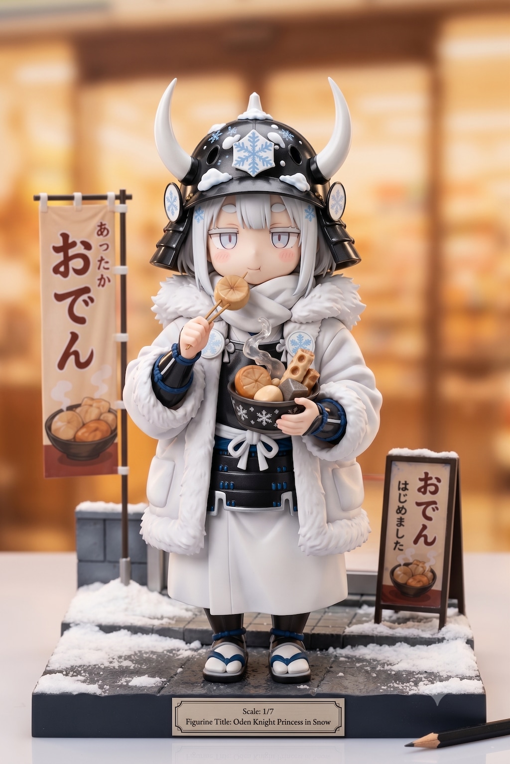 何故呼び出されたかわかってないけどとりあえず冬の味覚を満喫する冬将軍