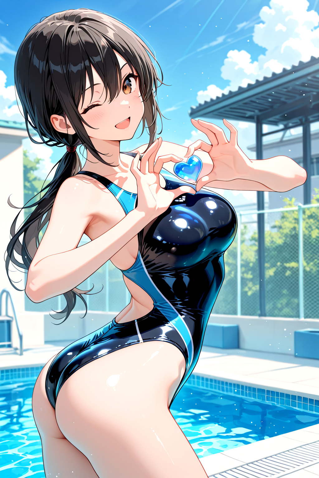 競泳水着LOVE🩵