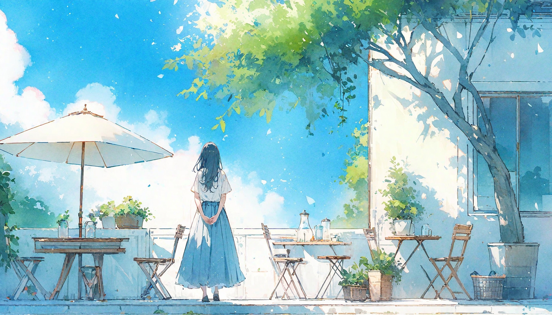 夏空と少女87