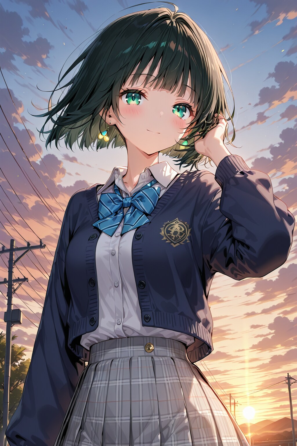 夕暮れ