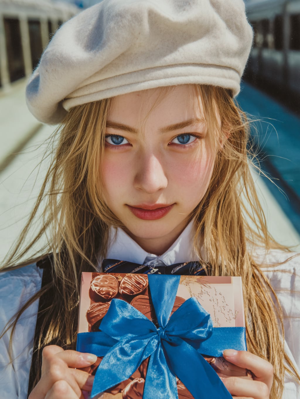 標的？を見つめる霜平妃