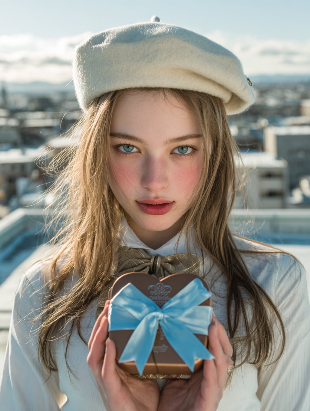 標的？を見つめる霜平妃