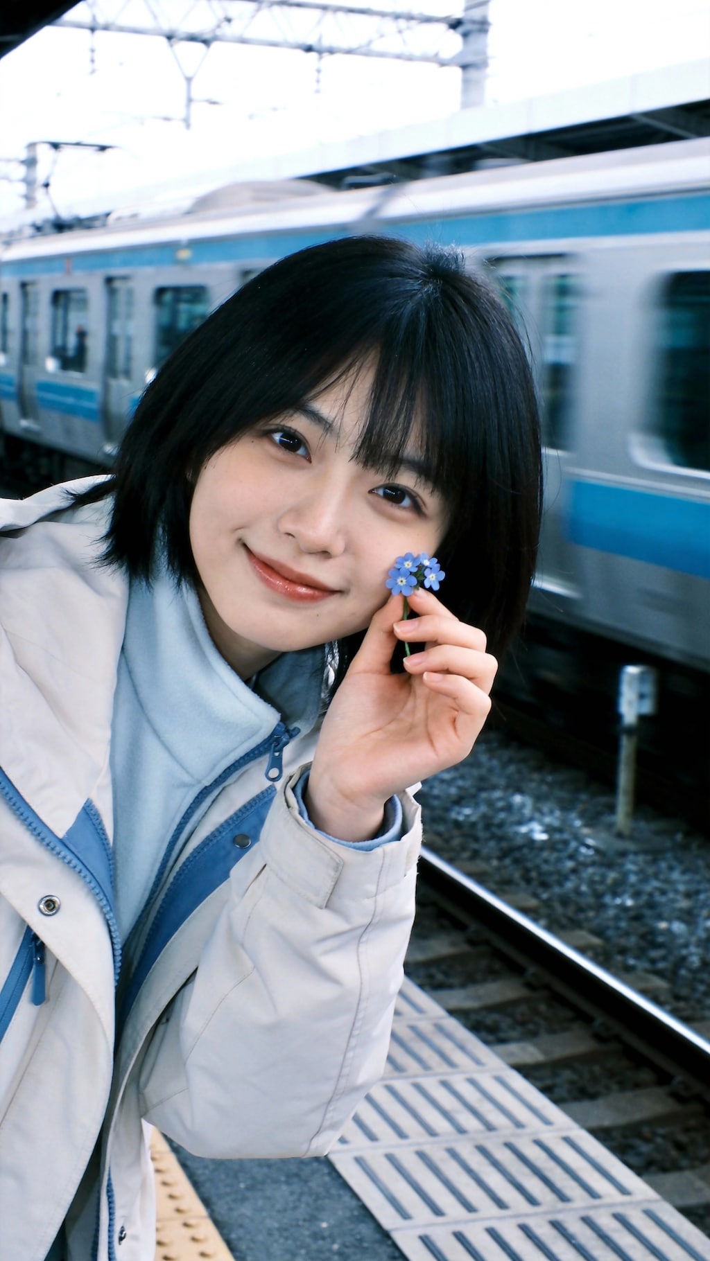 Blue Flower Departure