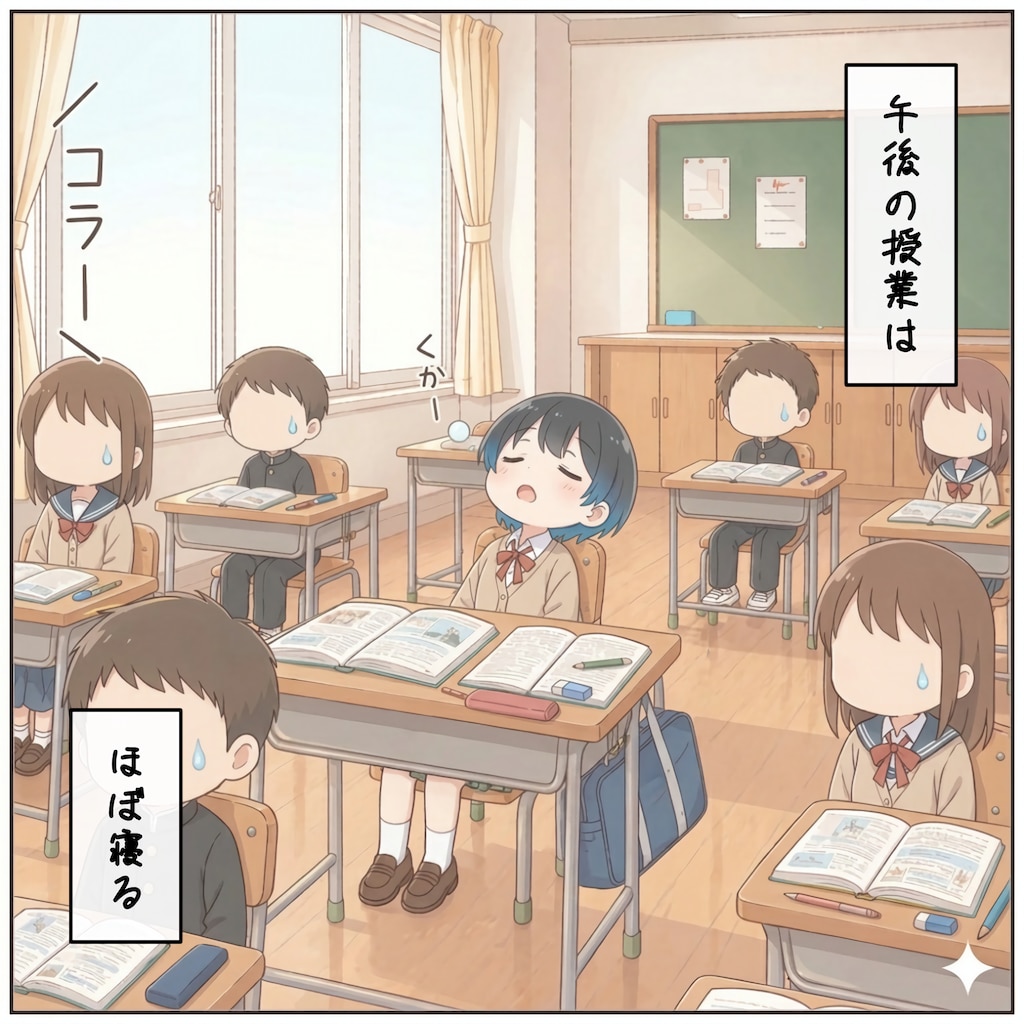 寝る子は育つ
