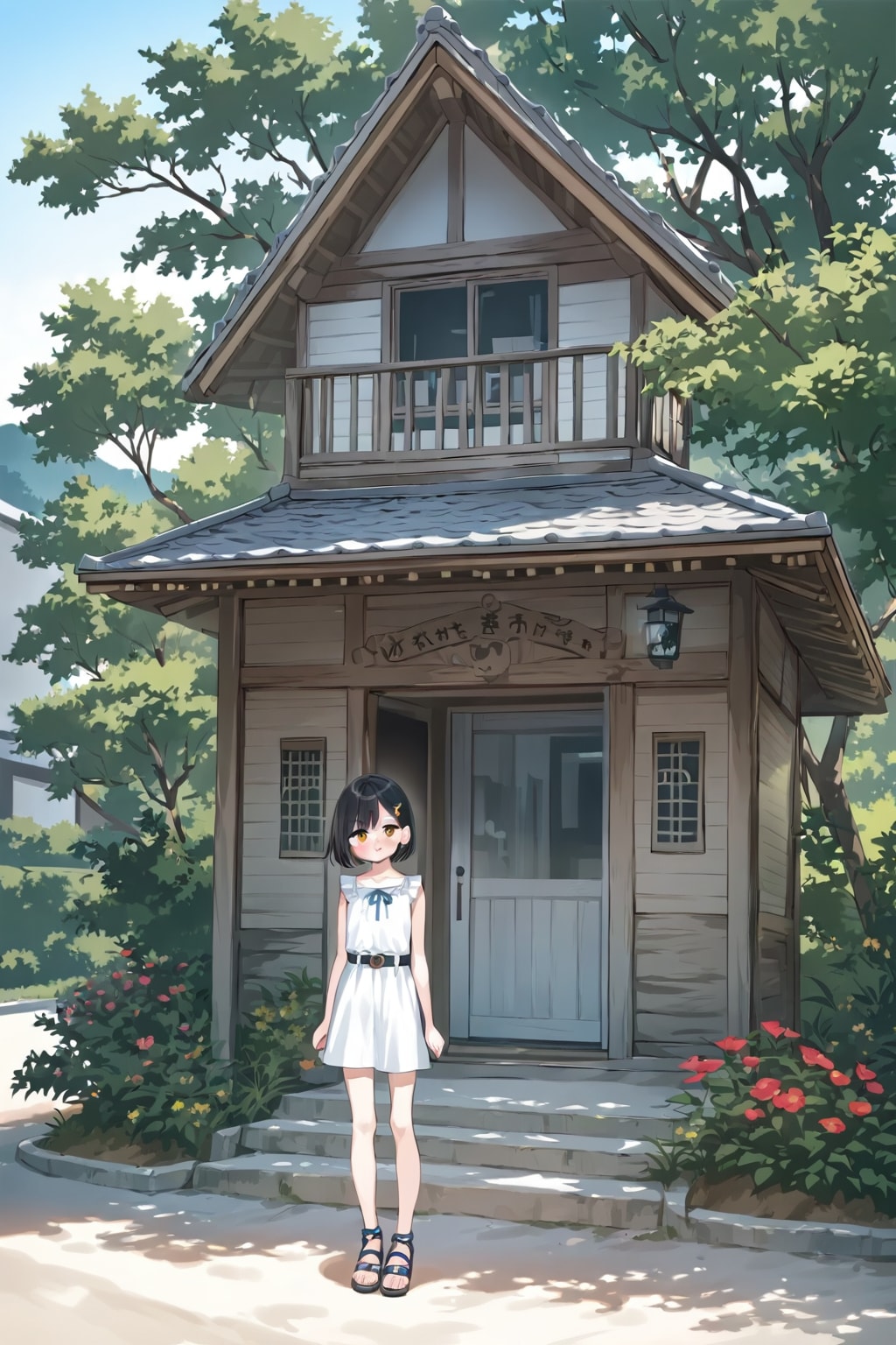小さな民宿で