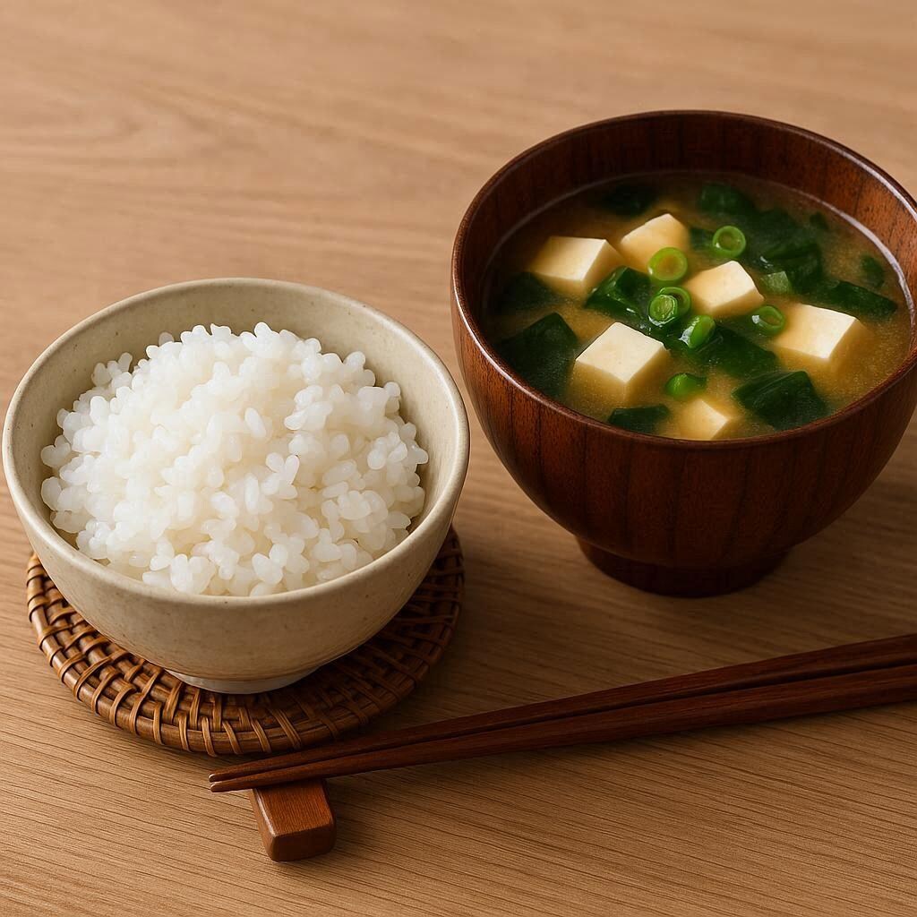 ごはんとみそ汁
