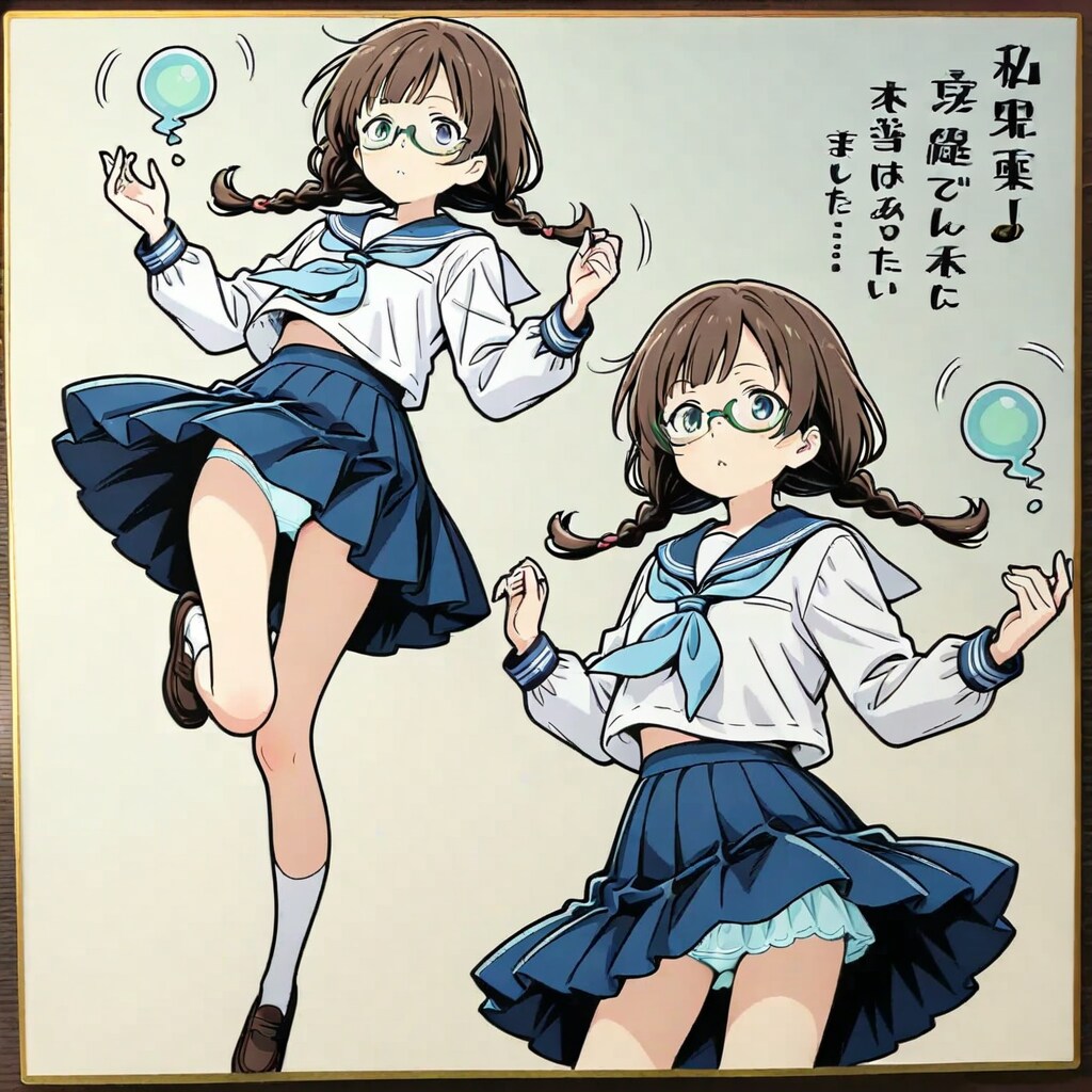 念力スカートめくり