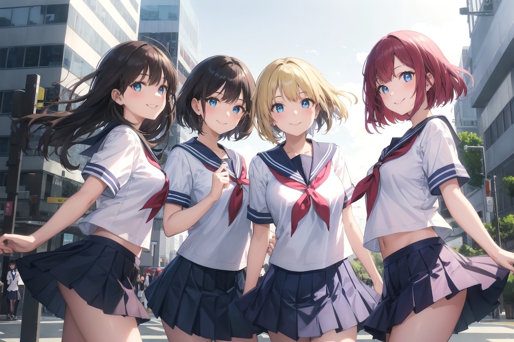 渋谷で出会ったJK　〜制服のある風景〜