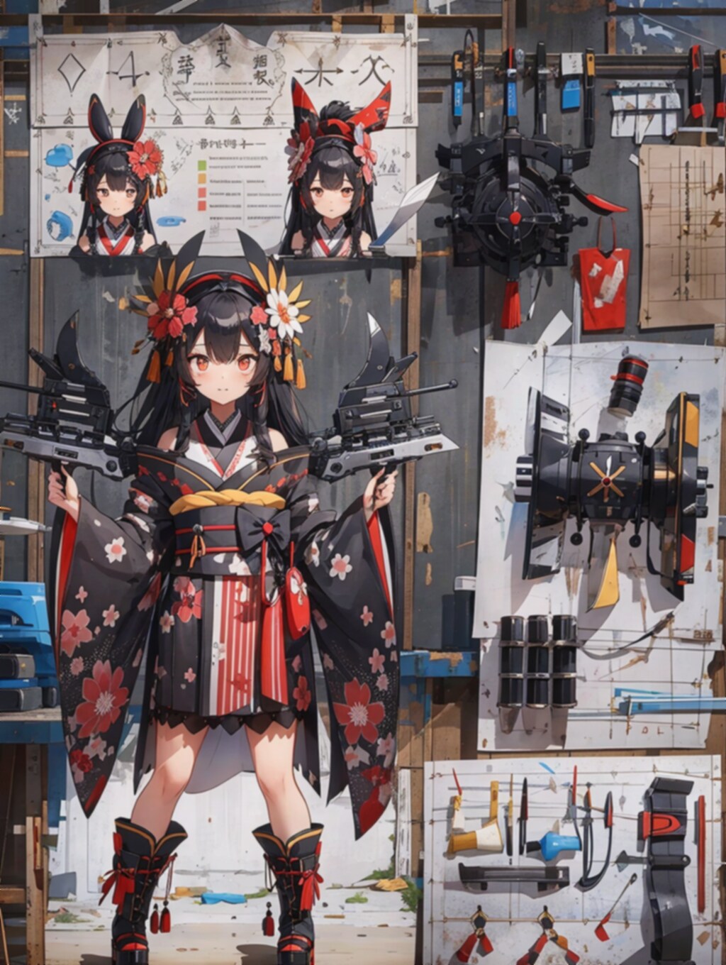 和ゴスx巨大兵器　設定資料集