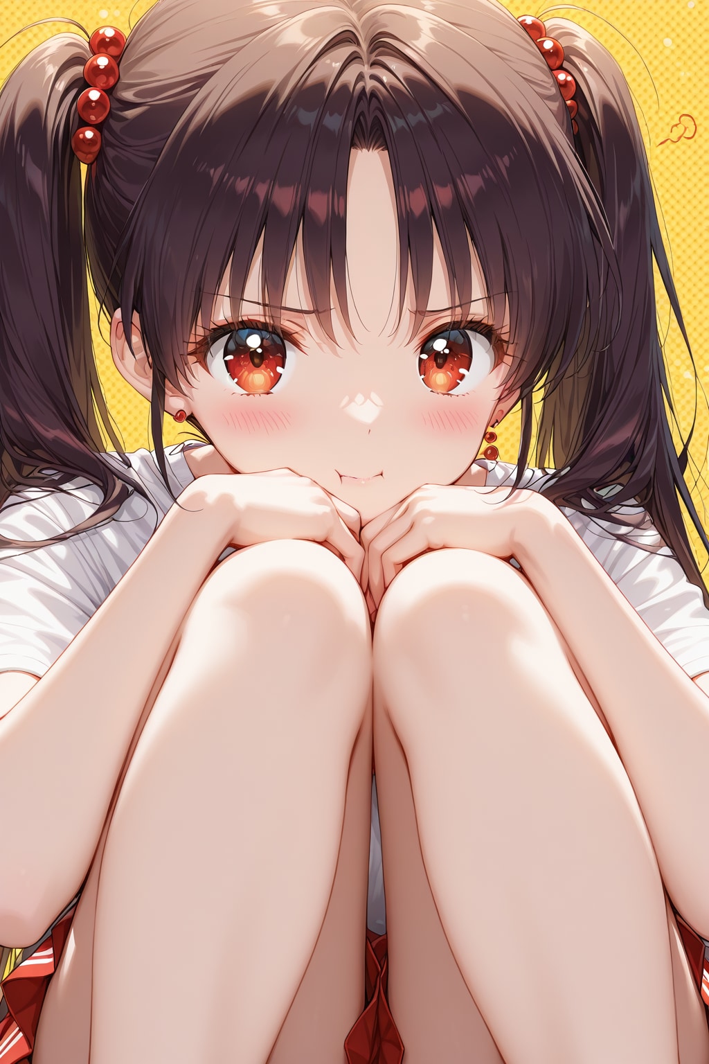 ストロベリー・ツインズ：見つめ合う、純粋な好奇心