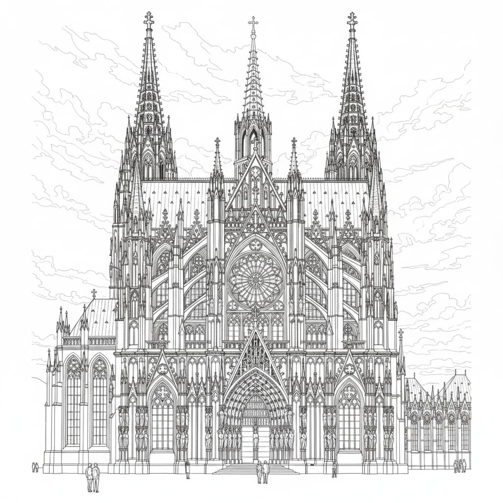 ゴシック様式の大聖堂 | の人気AIイラスト・グラビア