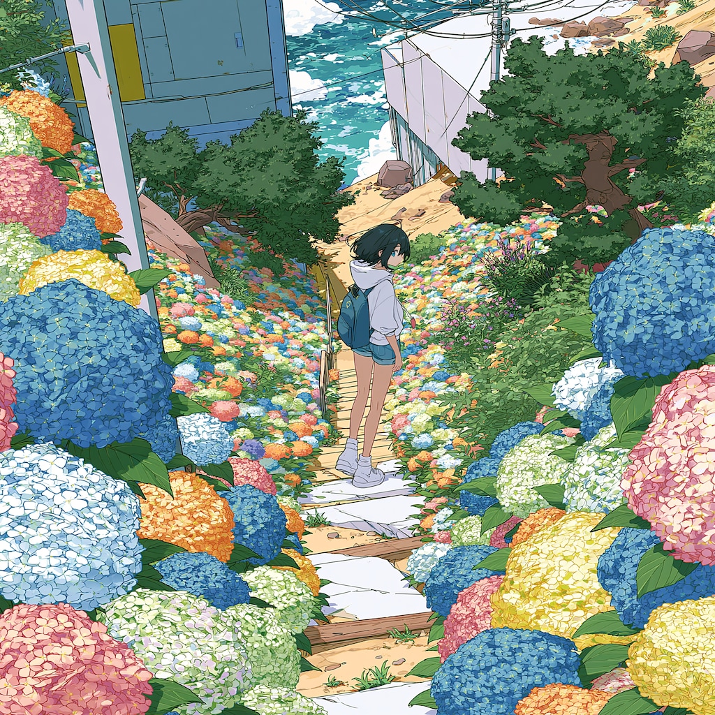 紫陽花