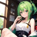 緑髪デイリーガチャ20240120 3枚目