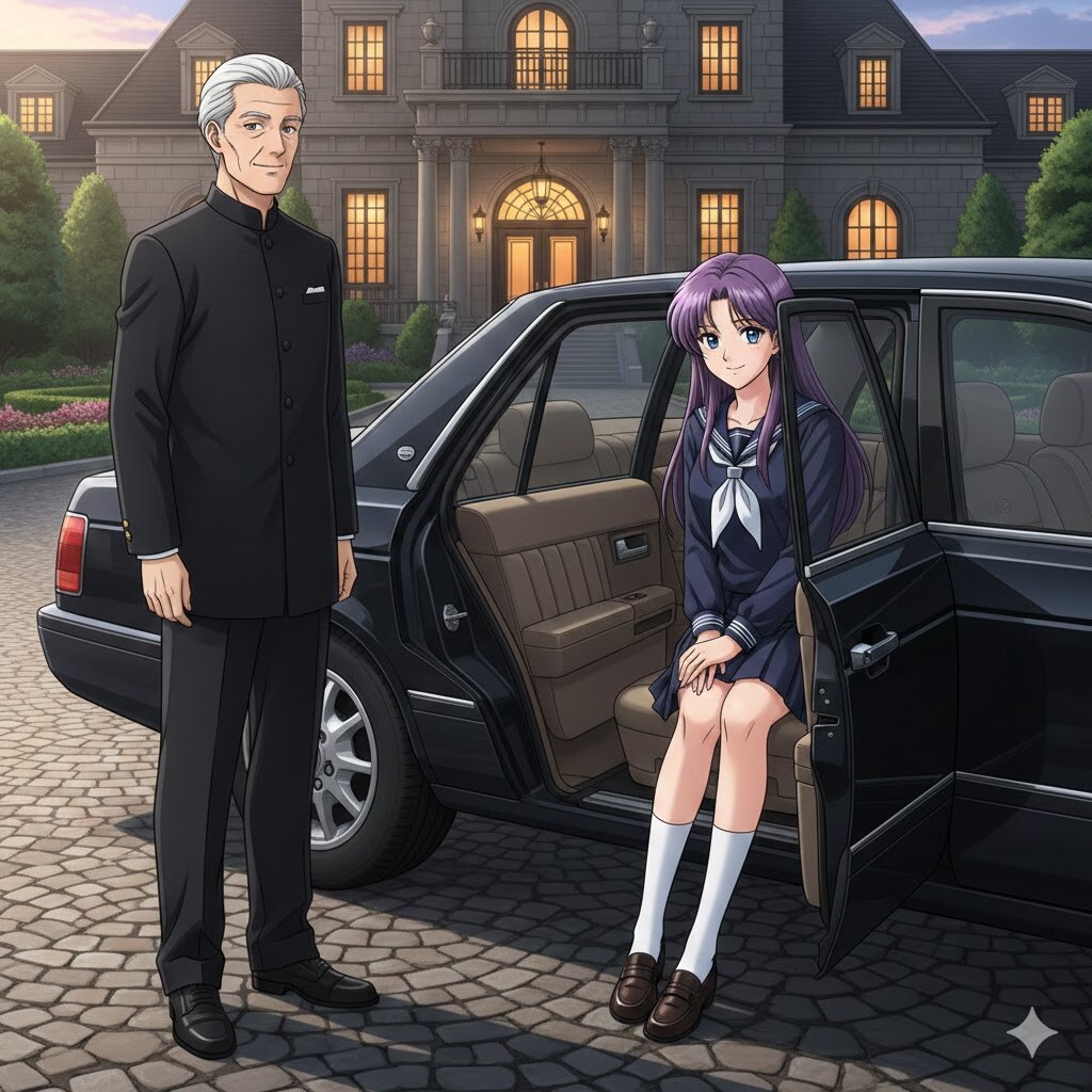 お嬢様、お帰りなさいませ