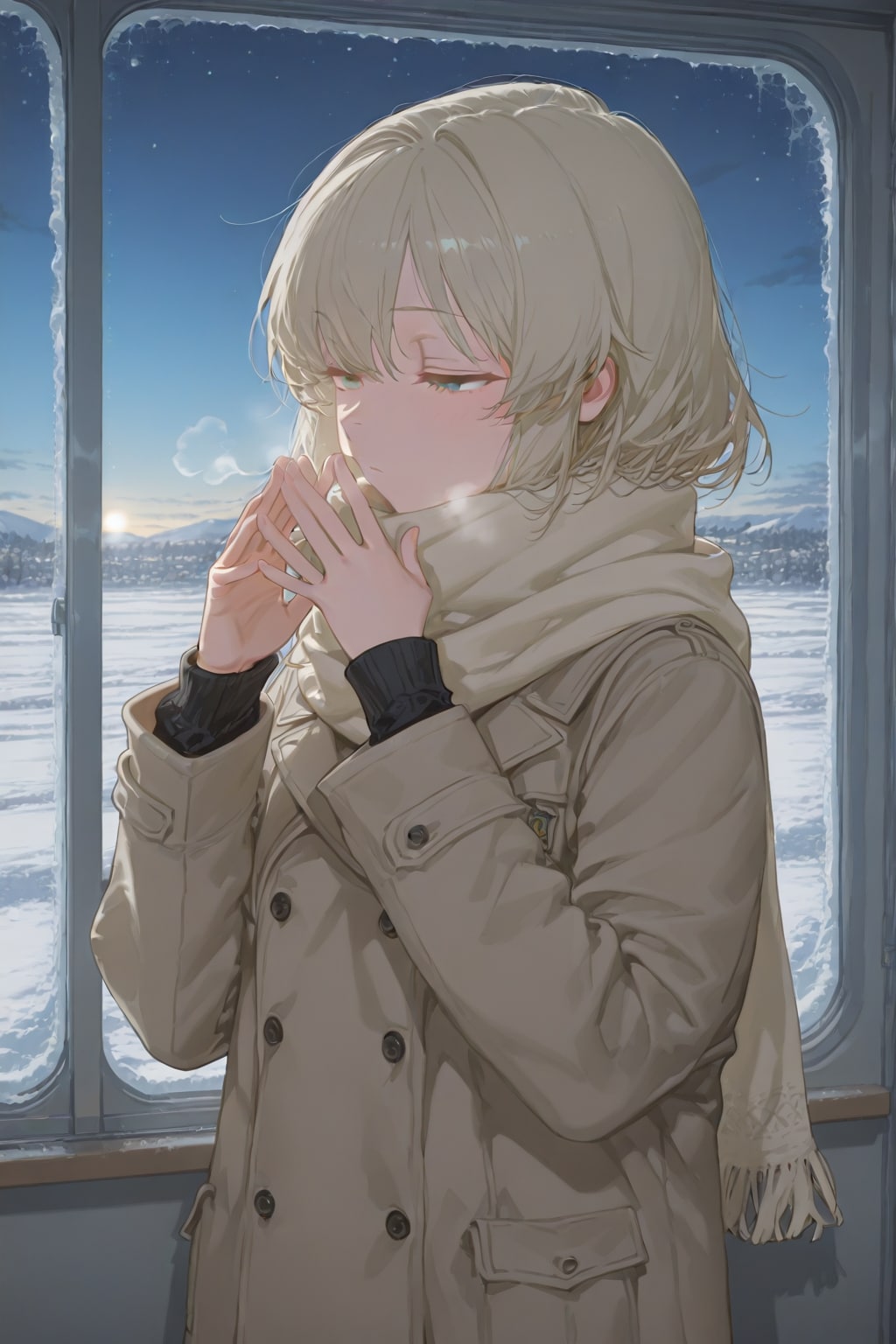 寒い日の… | の人気AIイラスト・グラビア