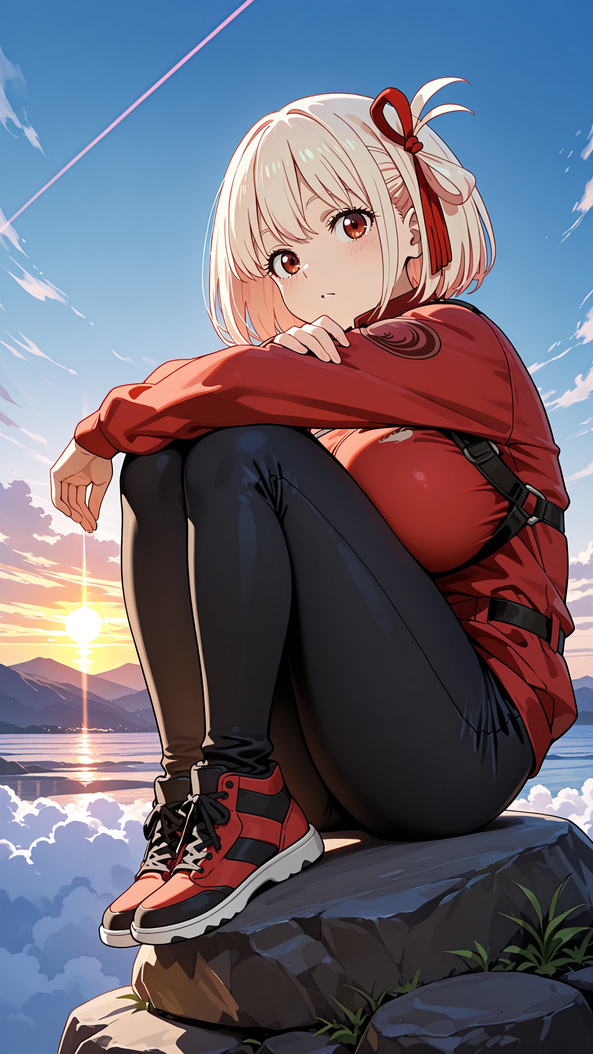 朝日の山歩き