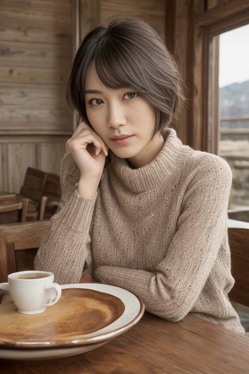 カフェで一息