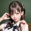 クラスに一人はいた巨乳ちゃん 7枚目