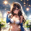 へそ出しウェディングドレス！ 6枚目