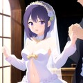 へそ出しウェディングドレス！ 3枚目