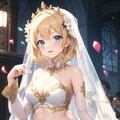 へそ出しウェディングドレス！ 5枚目