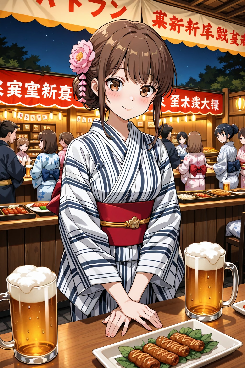 今日は食べて飲むぞ