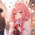 アホ毛ちゃんの告白 4枚目