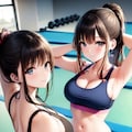 ストレッチ女子 9枚目
