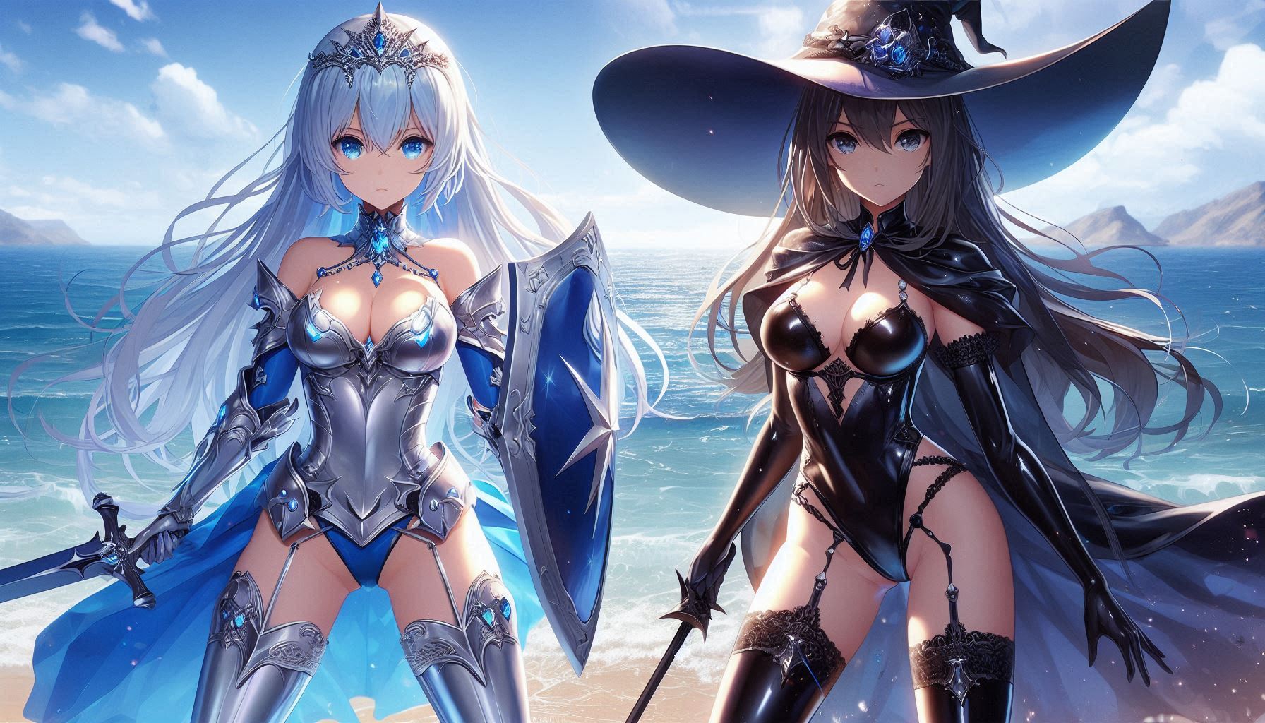 姫騎士と魔法使い