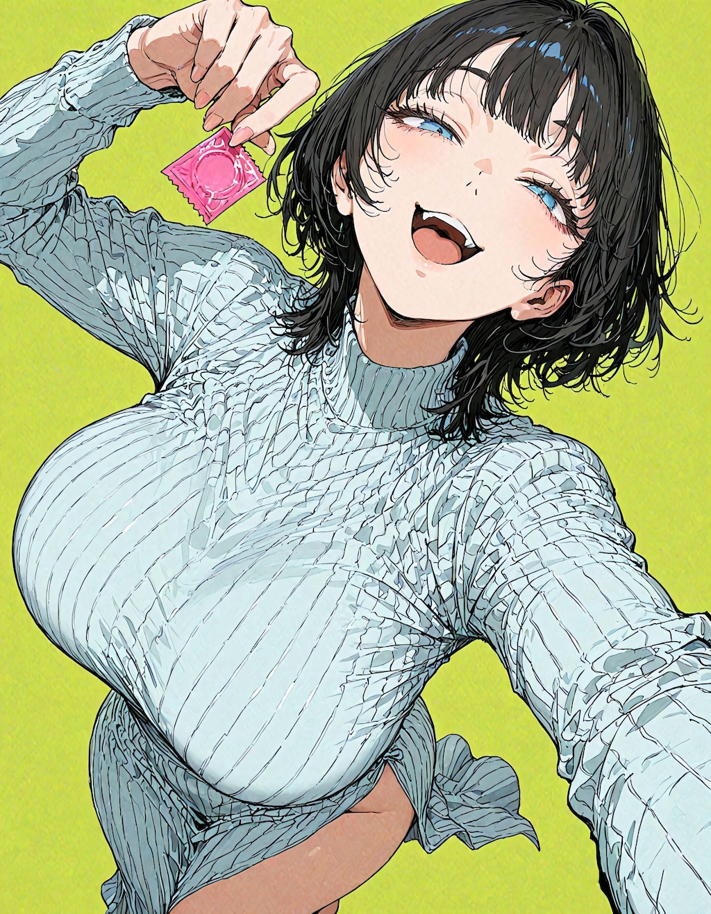 ゴムとお胸