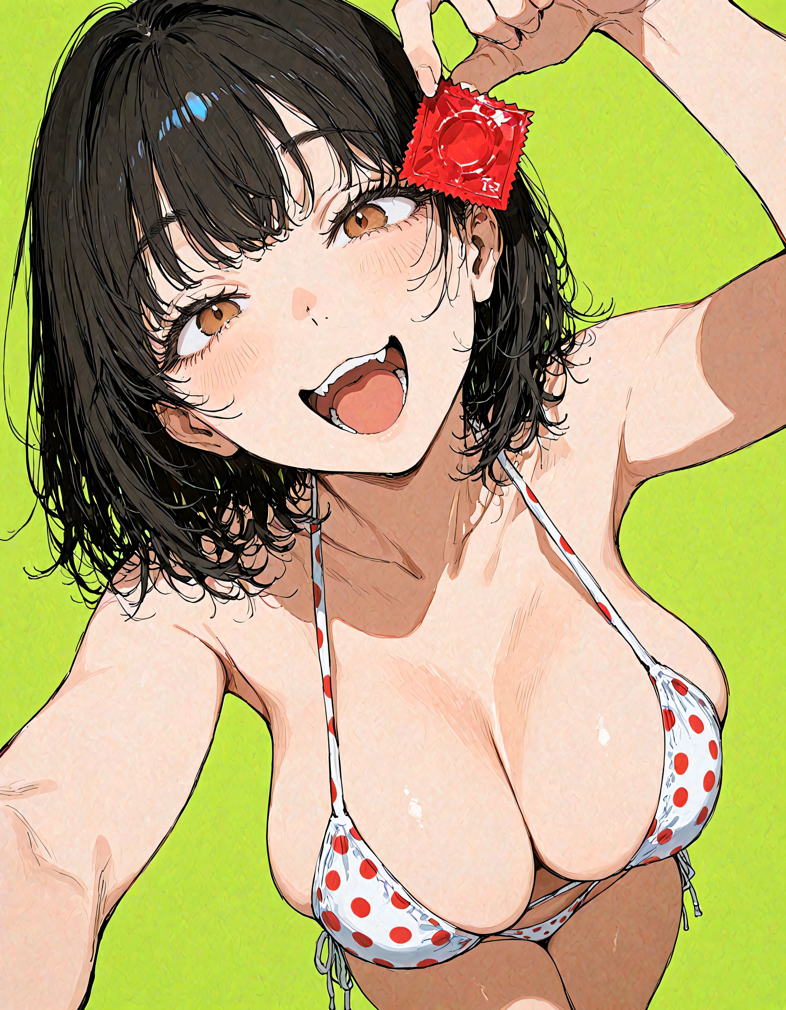 ゴムとお胸